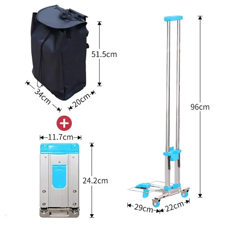 Compra Carretilla Plegable carito Mesa Cocina Тележка для покупок De Courses Avec roulets Chariot Roulant стол Кухонная Тележка - Цвет: Number 9