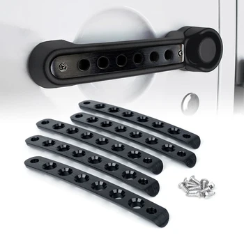 

RED ​ Door Handle Cover Tailgate For Jeep Wrangler 2007-2018 High Quality