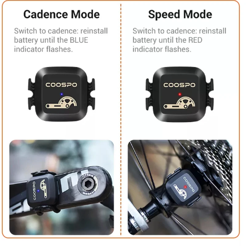 for GPS Unit Sport... CooSpo RPM Cycling Speed and Cadence Sensor Bluetooth/ANT 