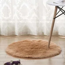 Пушистые коврики, противоскользящий ворсистый ковер для столовой, дома, спальни, напольный коврик