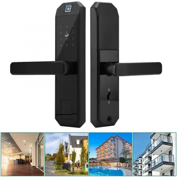 

701 Fingerprint Lock fechadura digital Digital Electronic Door Lock For Home Anti-theft Intelligent Lock cerradura puerta new