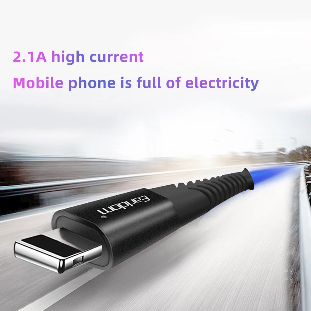 FDBRO нейлоновый кабель для быстрой зарядки, длинный провод, 1 м, USB кабель для передачи данных для iPhone 6 S 6 S 7 8 Plus 10 X XR XS Max 5 5S SE