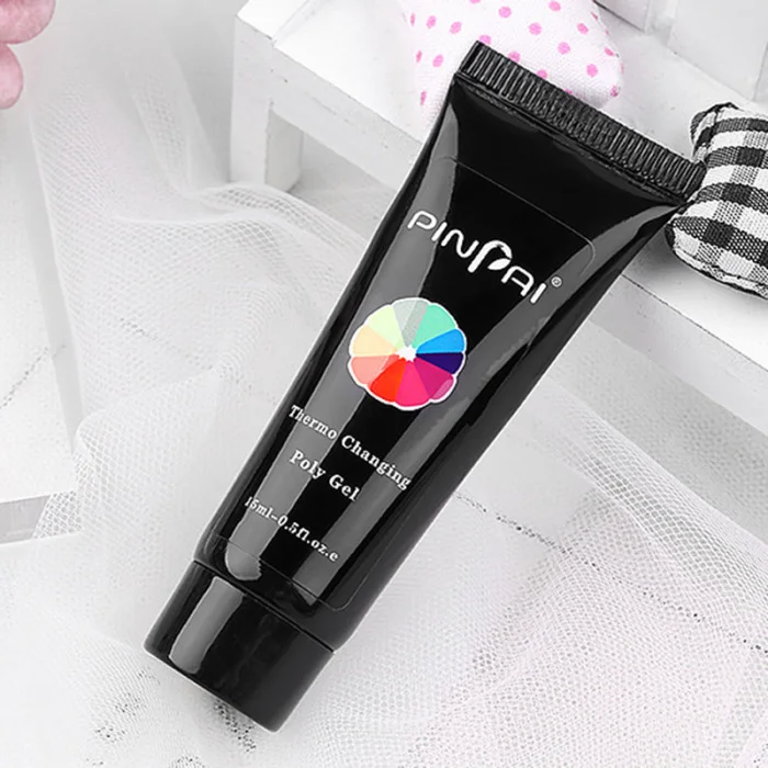 Thermo Changing Poly Gel Quick Building Nail Builder UV Poly Gel Nail Tips Extension Glue HB88