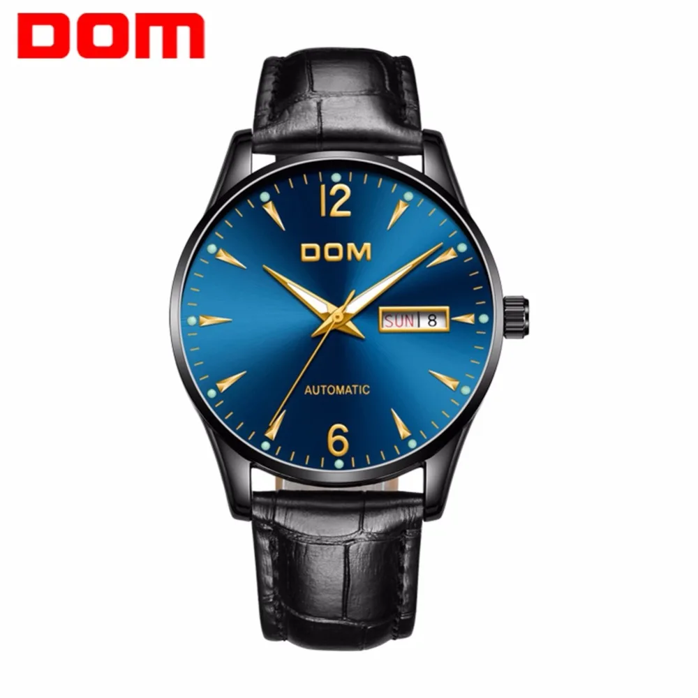 

2020 new Mechanical automatic DOM top brand luxury men's watch belt casual fashion waterproof business watch men's