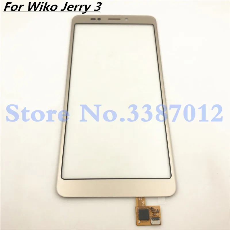 

5.45" Replacement High Quality For Wiko Jerry 3 Jerry3 Touch Screen Digitizer Sensor Outer Glass Lens Panel
