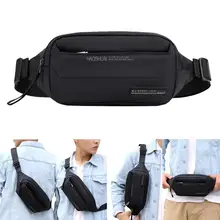 Нейлоновая поясная сумка для мужчин и женщин, поясная сумка, набедренный пояс, сумка с 3 карманами на молнии для улицы, бега, пешего туризма, велоспорта