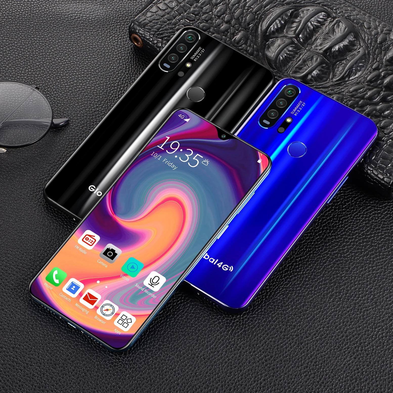 R30 Pro смартфон Android 4G мобильные телефоны 6,3 дюймов две sim-карты Разблокированный Мобильный Телефон капля воды экран