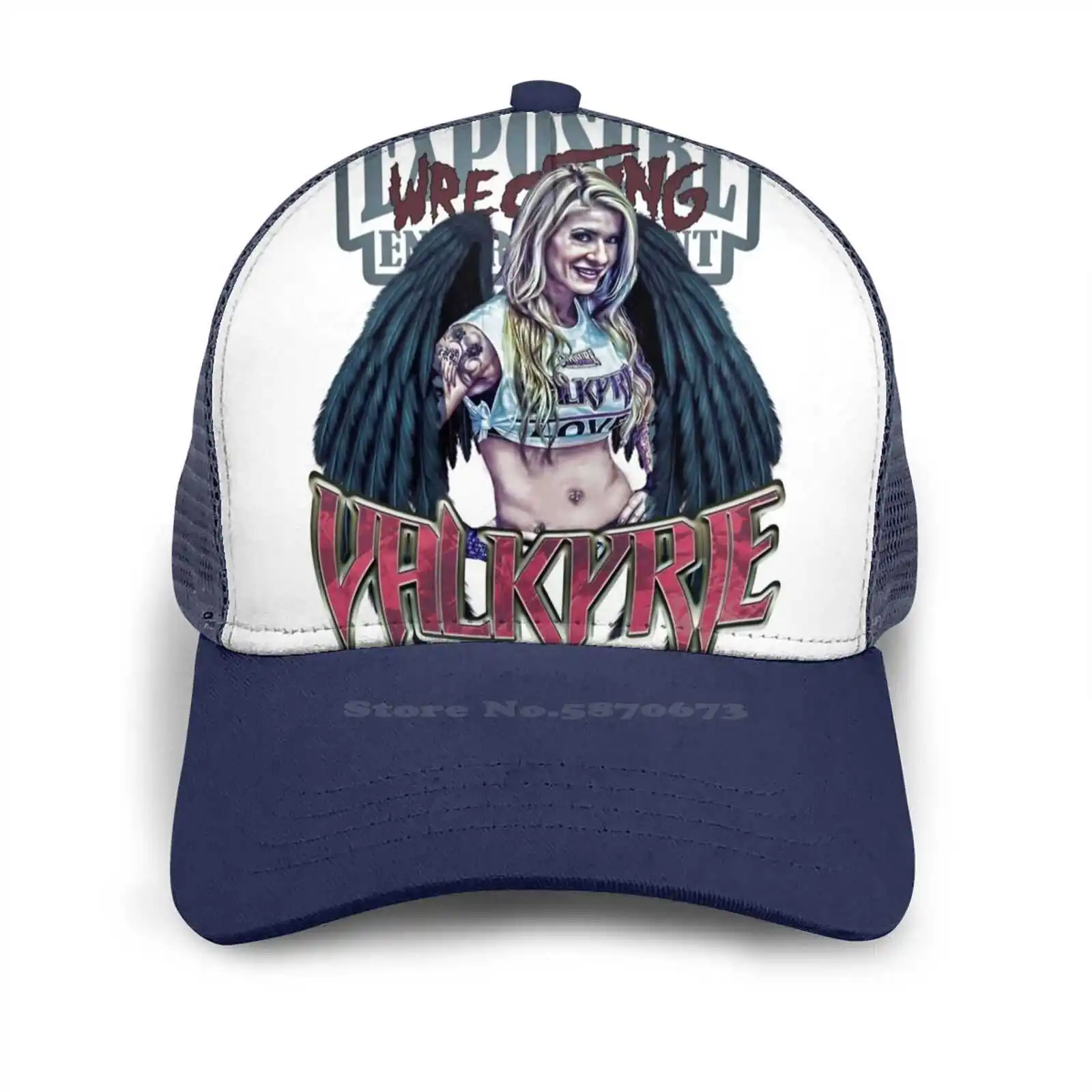 Angelina Love Curved Edge Mesh Baseball 