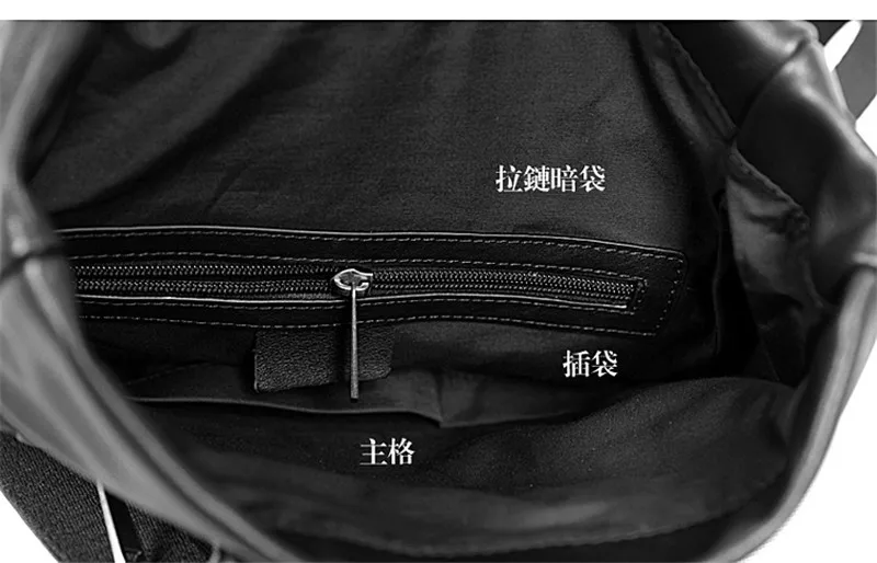 Модный дизайнерский мужской рюкзак из натуральной кожи повседневный деловой