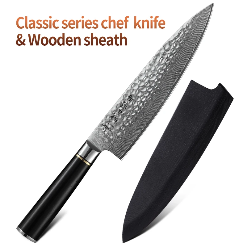 with Wooden sheath
