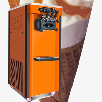 

Commercial soft serve Ice cream machine electric flavors sweet cone ice cream maker 110V/220V 2000W