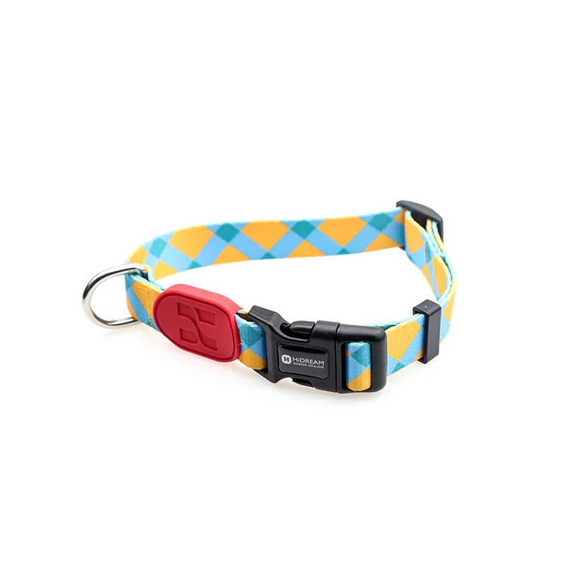 

Profusion Series Printed Pet Dog Collar Colorful Dog Necklace Leash Adjustable Cozy Dogs Collars SML for Corgi Pitbull Golden
