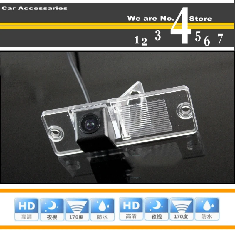 Car Camera For Mitsubishi Lancer Lioncer  Cedia  V3 2000~2007 High Reverse Rear View Back Up Camera For PAL Tuning  RCA (6)