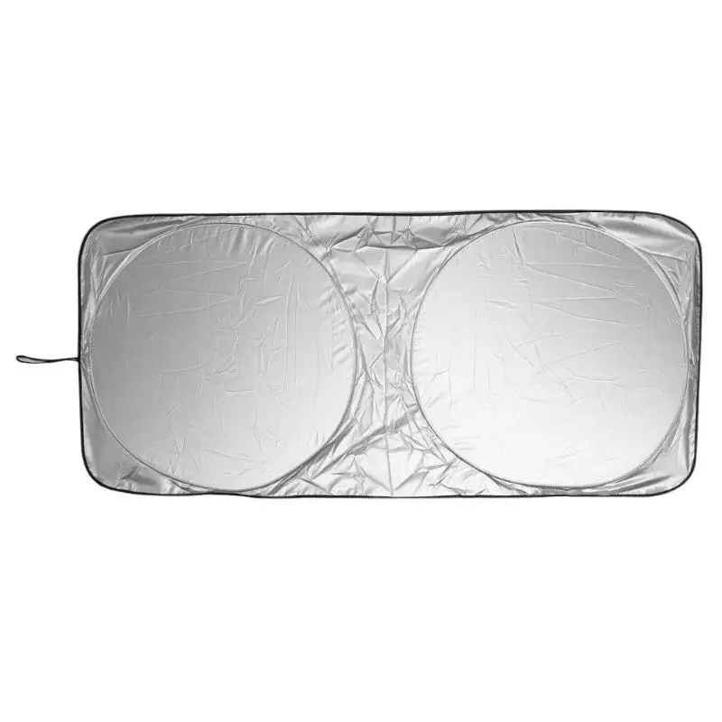 

VODOOL Front Rear Car Window Windshield Foldable Window Shade Shield Cover Visor UV Block Sunscreen Cover Film
