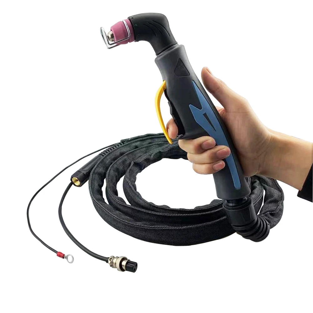 AG60 SG55 WSD60 Plasma Cutter Cutting Torch Gun Pilot Arc Completed 3M 5M CUT 18mm welding torch plasma cutter electrodes nozzles