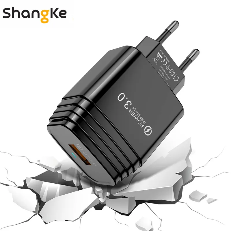 Быстрая зарядка 3 а зарядное устройство USB 0 настенное стандарта ес адаптер для