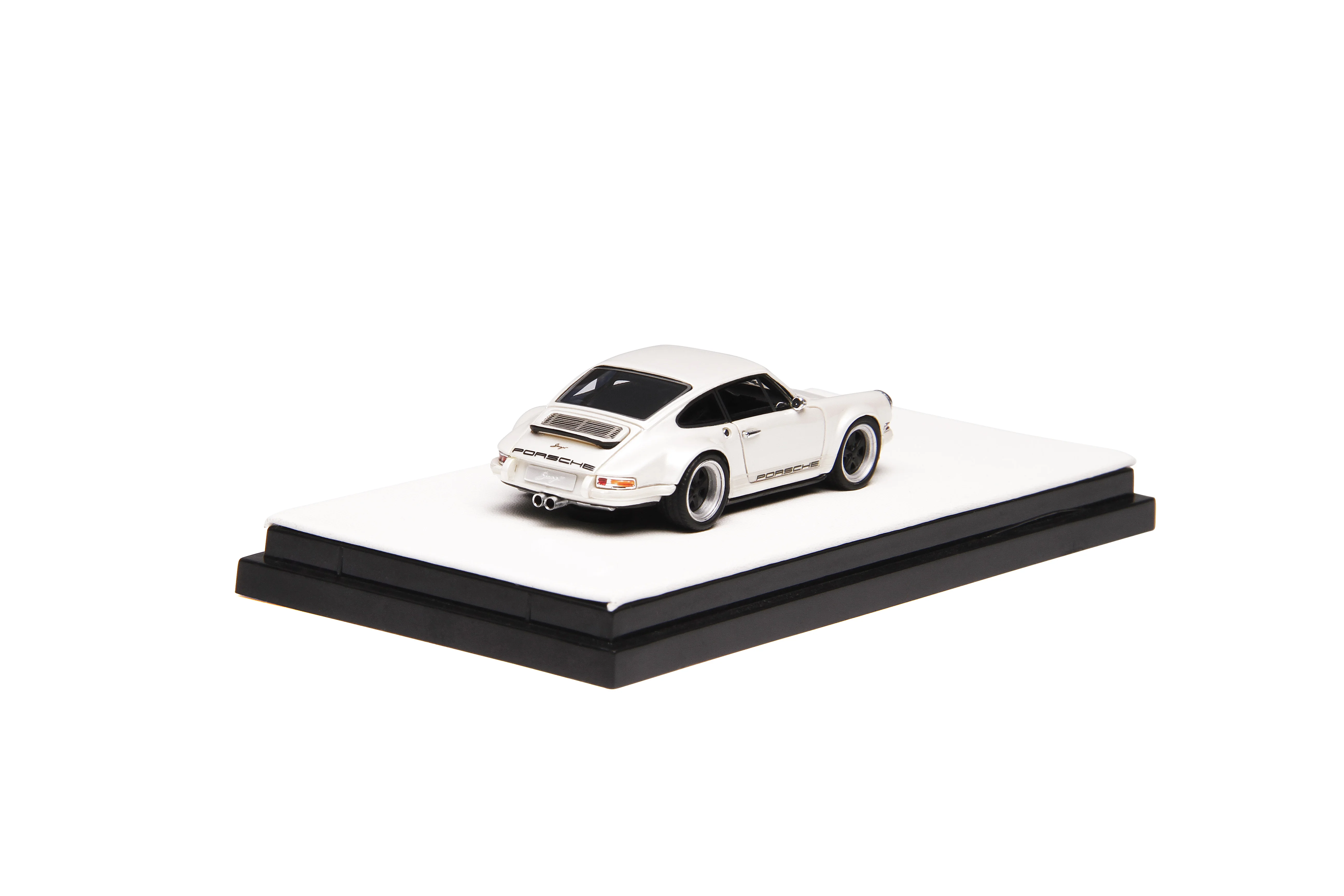 TP 1:64 Singer pearl white oversea модель из смолы для автомобилей miniarture коллекция|Игровые