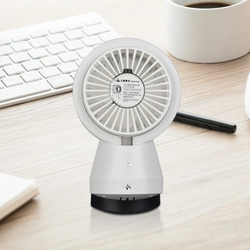 Usb Mini Ultra Quiet Fan Portable Table Top Air Filter Purification Desk Cooler Fan Except Pm2.5
