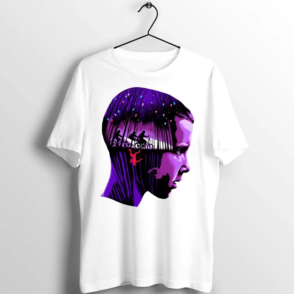 Женская футболка странные вещи Стива Совок Ahoy Дастин майка демогоргон Awesome Girl's Tee - Цвет: 2R0029W