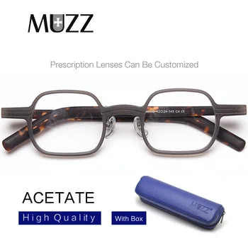 

Acetate Square Glasses Frame Men Vintage Small Eyeglass Women Optical Myopia Eyeglasses Frames Man Full Rim Top Quality Eyewear