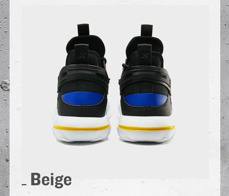 Xtep Men's High Top Basketball Shoes Autumn Winter Non-slip Shoes Men's Comfortable Breathable Sports Shoes 881419129517