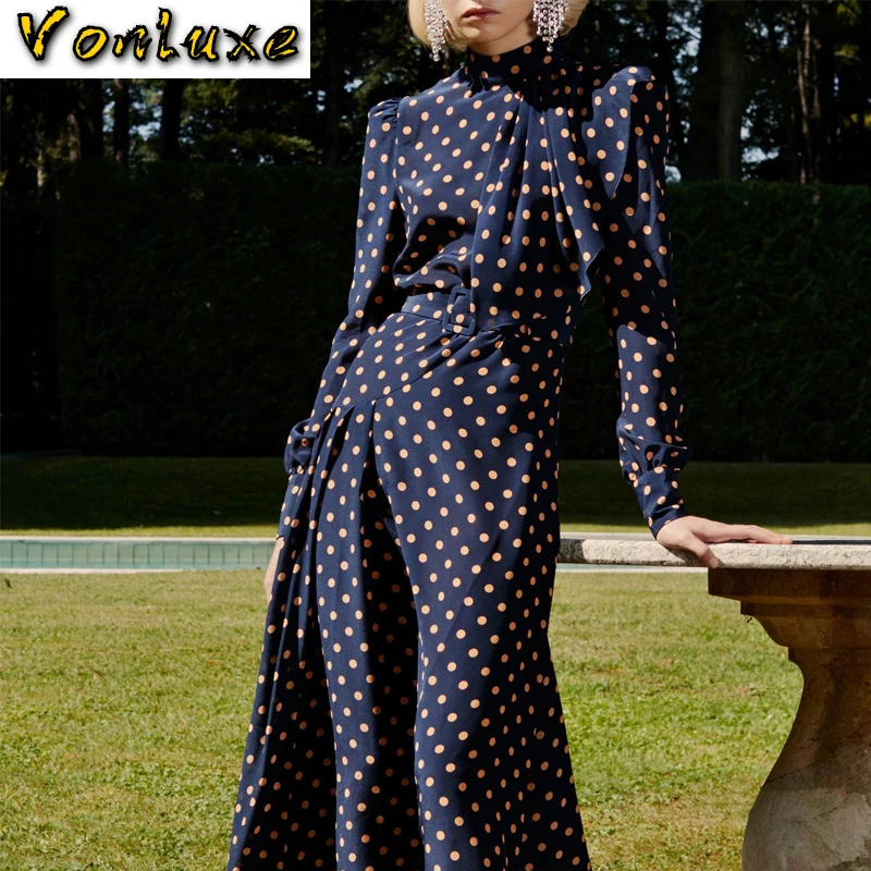 Runway 2020 Women High Quality Designer Retro
