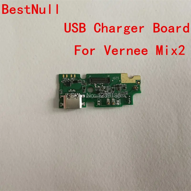 BestNull для Vernee Mix2 USB разъем плата зарядки USB зарядное устройство плагин плата модуль с микрофоном запчасти