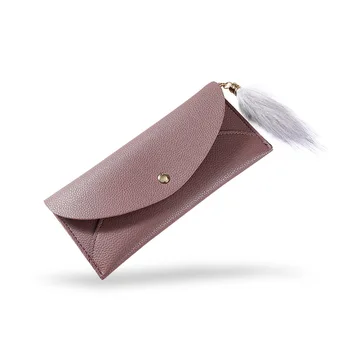 

Wallet for Women Hasp Envelope Ladies Wallet Women's Clutch Purse Female Leather Long Wallet Ladies 2020 Fashion Cute Wallet