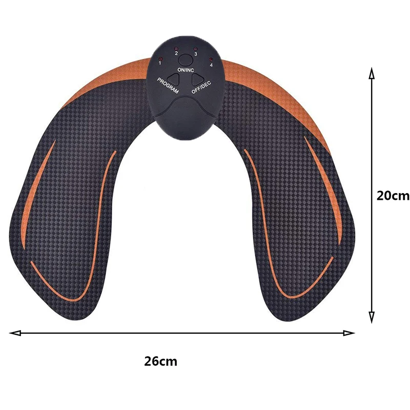 Умный мышечный Стимулятор, EMS, массажный тренажер для бедер, ягодиц, тела, похудения, фитнес-массажер, потеря веса, фитнес-оборудование