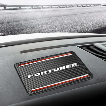 

Car Logo Anti Slip Mat Phone Holder Non-Slip Mat non slip Pad For Toyota Fortuner 2009 2017 2018 2019 Accessories