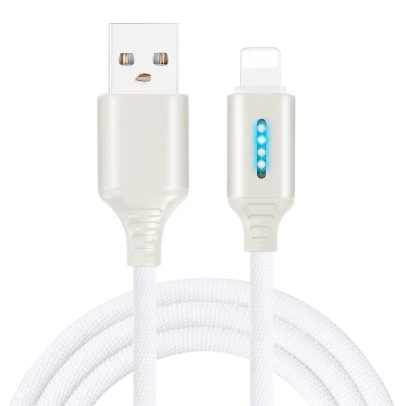 

New Smart Intelligent Automatic Cable Charging Zinc Alloy for iOS Android Type C LMH66