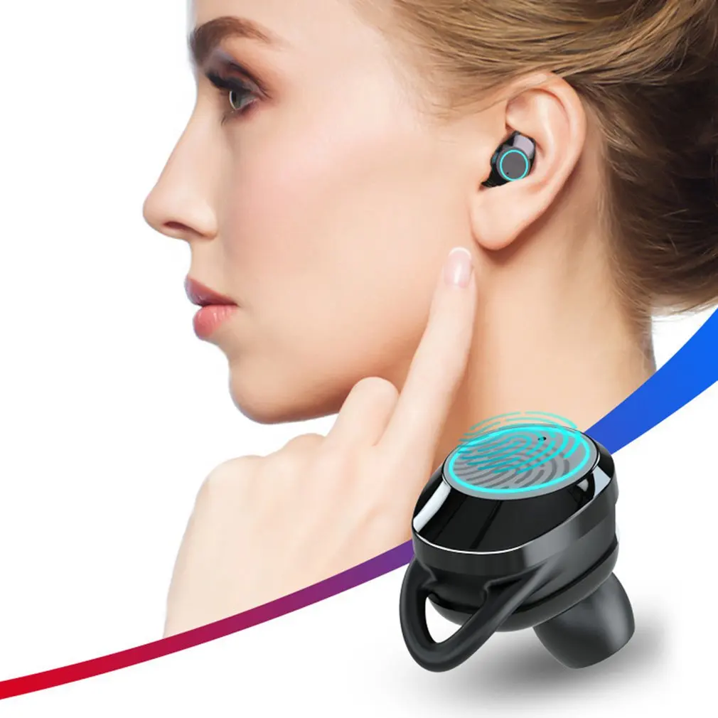 X8 с сенсорным управлением TWS Bluetooth 5,0 наушники Спортивная гарнитура с микрофоном мини беспроводные наушники IPX7 водонепроницаемые наушники