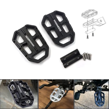 

For BMW F750GS F850GS G310GS/R R1200GS S1000XR R NineT Scrambler Urban GS Motorcycle Wide Foot Pegs Pedals Rest Footrest Footpeg