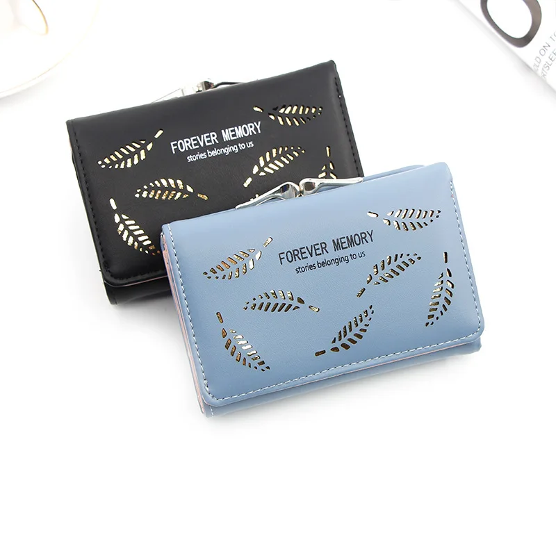 new Korean version of the short women's 3000 small wallet student wallet coin bag women's zero wallet card bag