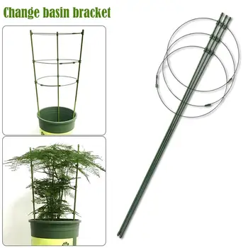 

Climbing Plant Support Cage For Garden Plants Trellis Flowers Stand Rings Tomato Support Cage Durable Climbing Vine Rack Bracket