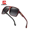 DUBERY – lunettes de soleil Vintage polarisées pour hommes, verres solaires pour conduire, miroir carré noir, UV400 ► Photo 1/6