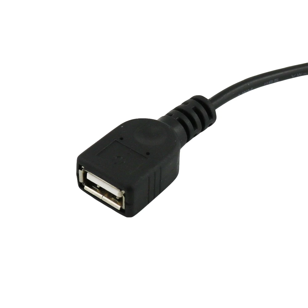 5x USB 2,0 A гнездо для 2 Pin 2 провода разъем зарядного устройства кабель-адаптер шнур DIY 30 см/1 фут