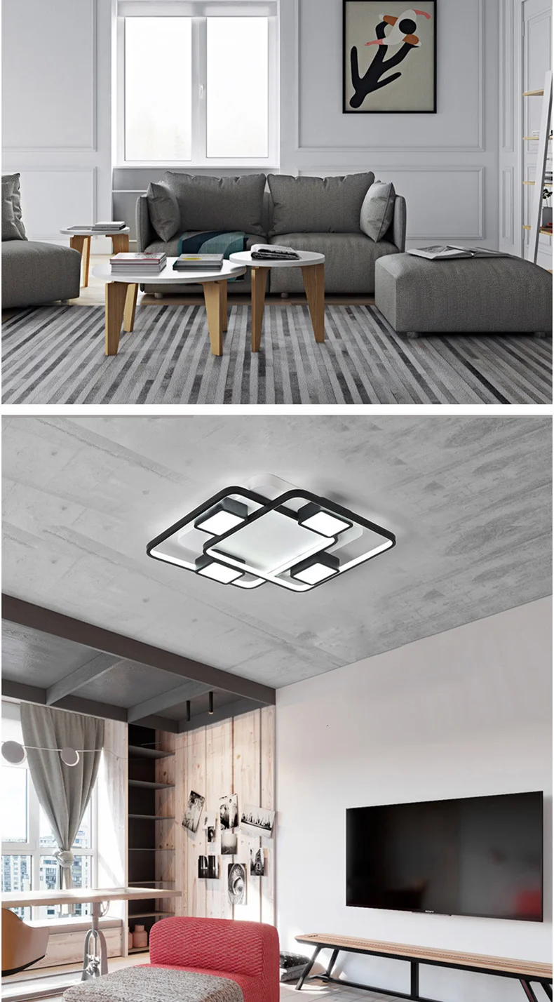 Новое поступление Led cceiling светильники для гостиной люстра для спальни дома современный потолочный светильник AC110V 220 V lampadario led