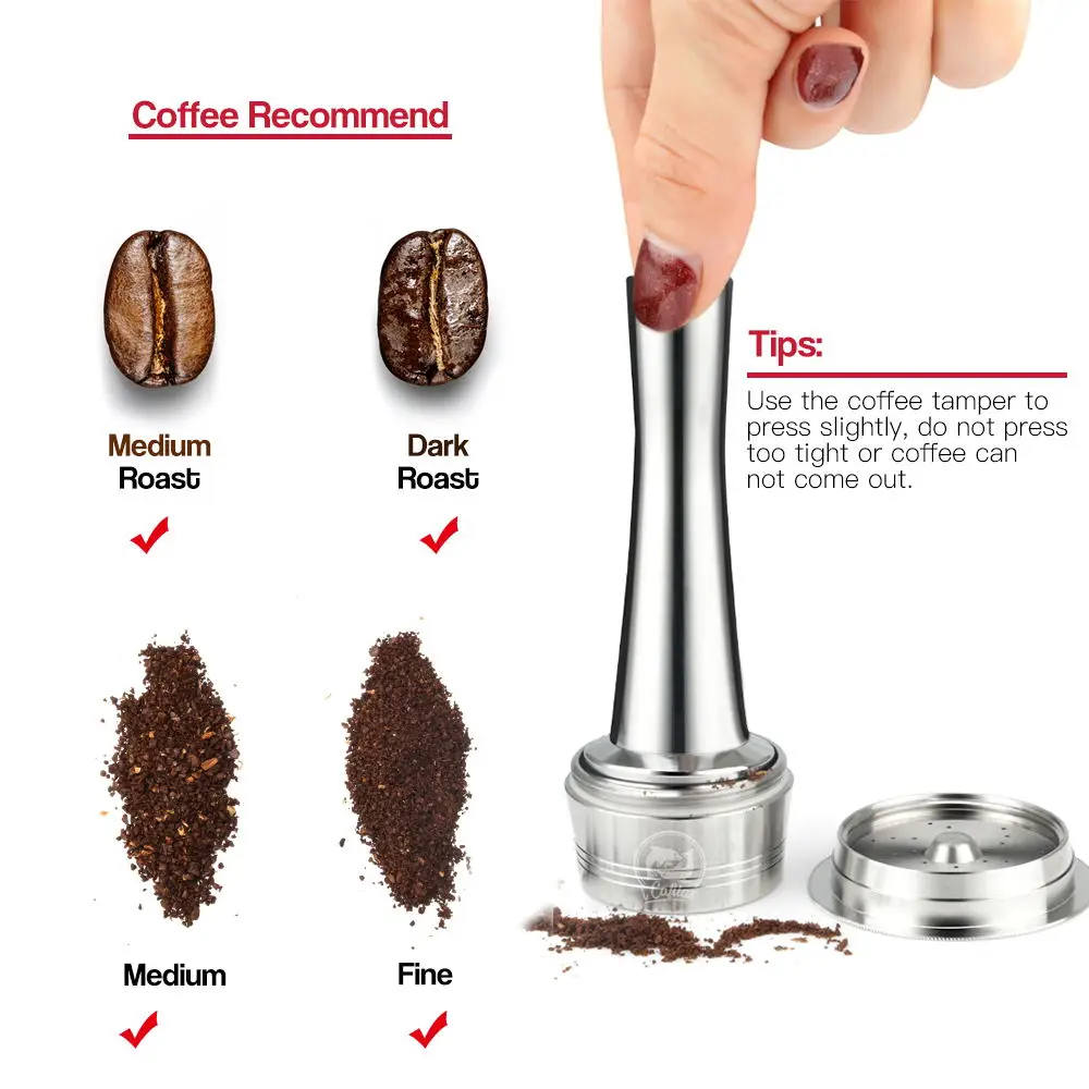 ICafilas многоразовые Tchibo Cafissimo классические кофейные капсулы Pod фильтры для