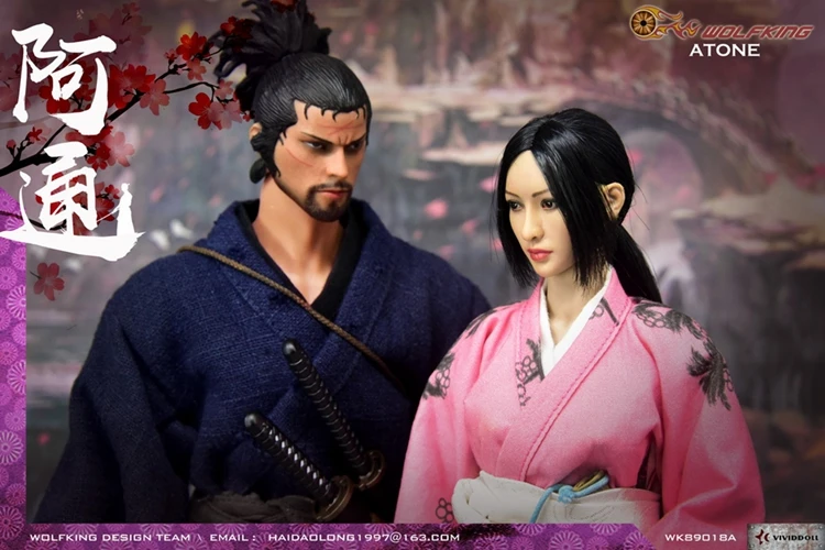 WOLFKING 1/6 WK89018A Япония Женщины Atung фигурка Модель Коллекция 12 дюймов фигурка куклы