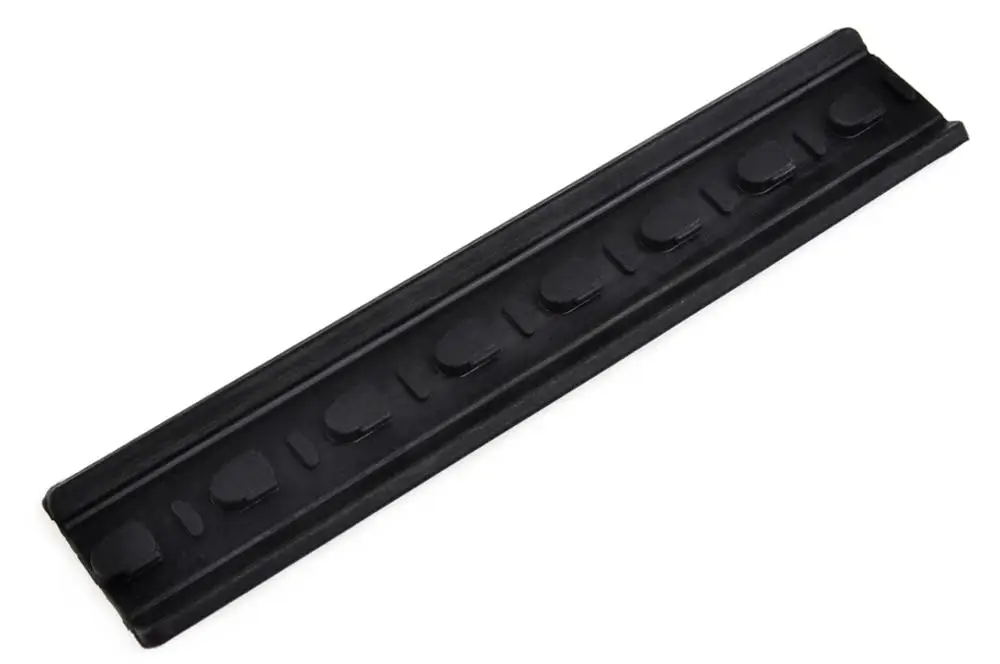 Высокое качество 4 шт. тактические KeyMod резиновая Мягкая рельсовая накладка Keymod