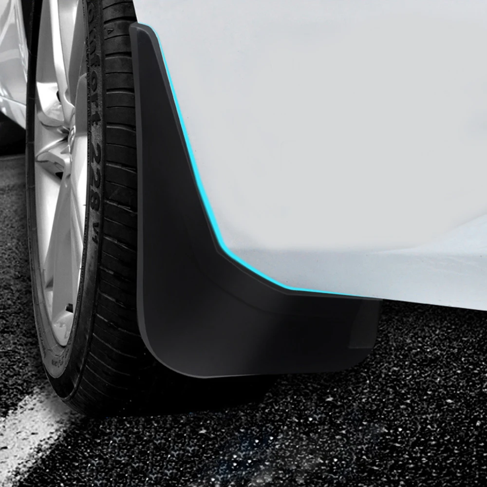Брызговики для Toyota Yaris 2006-2012 2013 Брызговики автомобильные Светоотражающие Предупреждение всплеск ограничители Брызговики арок аксессуары