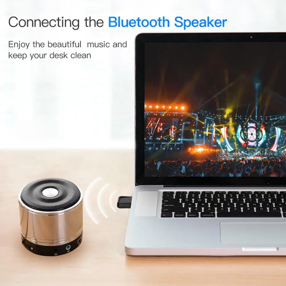 USB Bluetooth 5,0 адаптер приемник передачи беспроводной адаптер для ноутбука ПК мышь клавиатура динамик