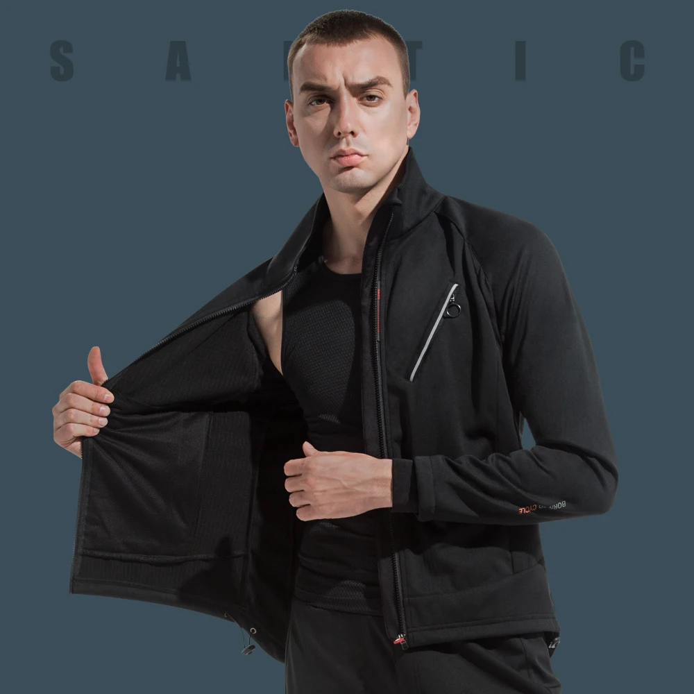 Велосипедная куртка SANTIC Мужская ветрозащитная велосипедная ветровка для горных