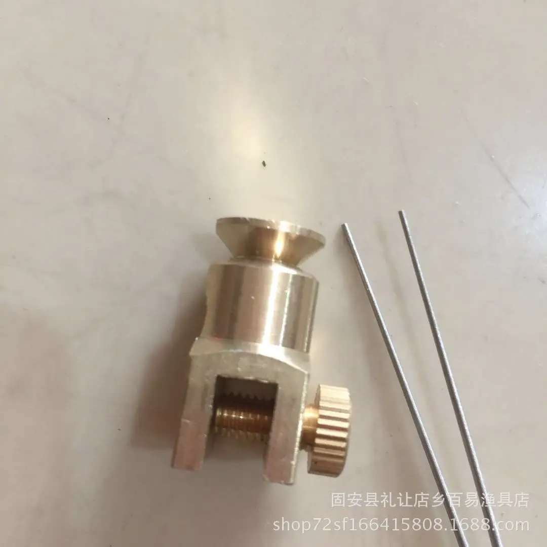 

Titanium Alloy Double Needles Tripping Gear Fishing Detacher Brass Disgorger Fishing Gear