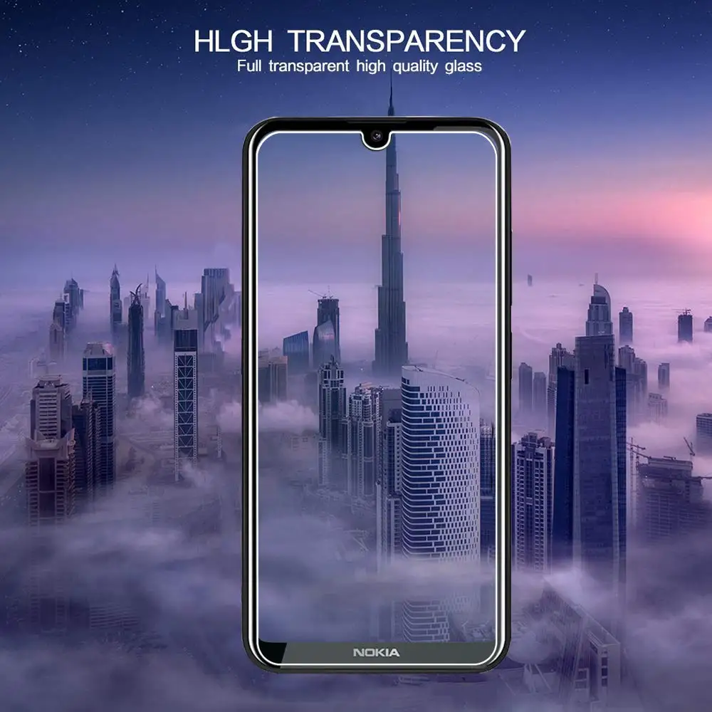 Закаленное стекло для Nokia 7,2 Защитная пленка для Nokia 7,2 Жесткая 9H