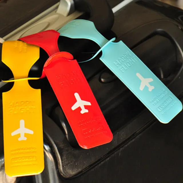 Modifica Dei Bagagli di viaggio Della Copertura Creativo Accessori Valigia ID Tag Bagagli Titolare Lettera Bagaglio Imbarco Tag Etichetta Portatile 1