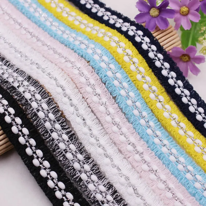 

1Yards/Lot Pearl Beaded Lace Embroidered Lace Ribbon Trim African Lace Fabric Handmade Costume Dress Sewing Supplies Applique