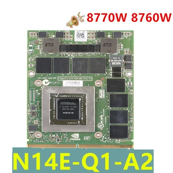 

New Notebook Mainboard For HP 8770W 8760W For Laptop Motherboard N14E-Q1-A2 K3000M 0TW63C