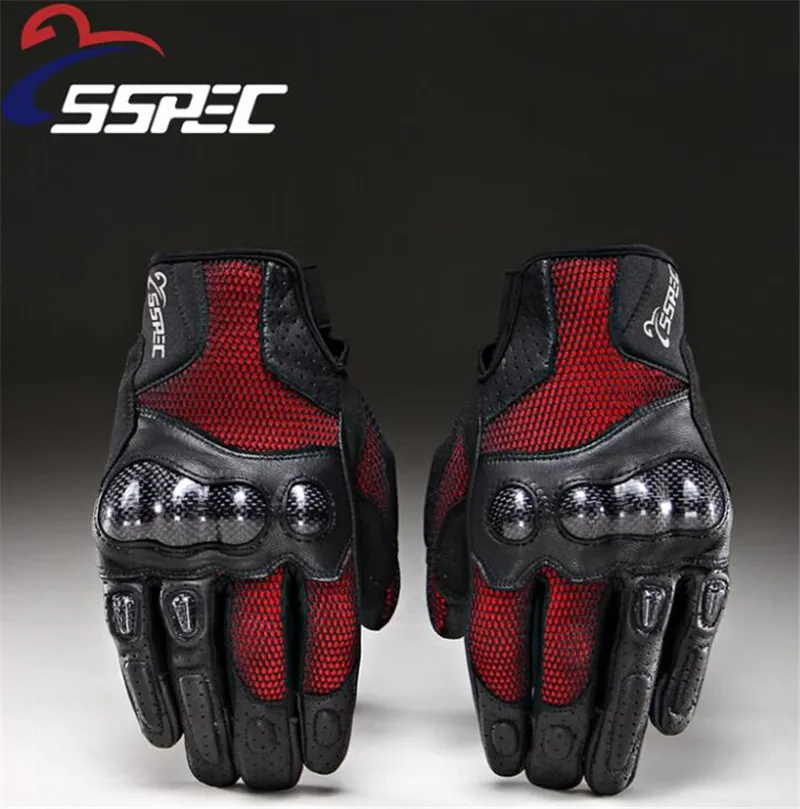 SSPEC мотоциклетные перчатки летние мото-перчатки с сенсорным экраном Gant Moto Guantes сетчатые дышащие перчатки для езды на мотоцикле